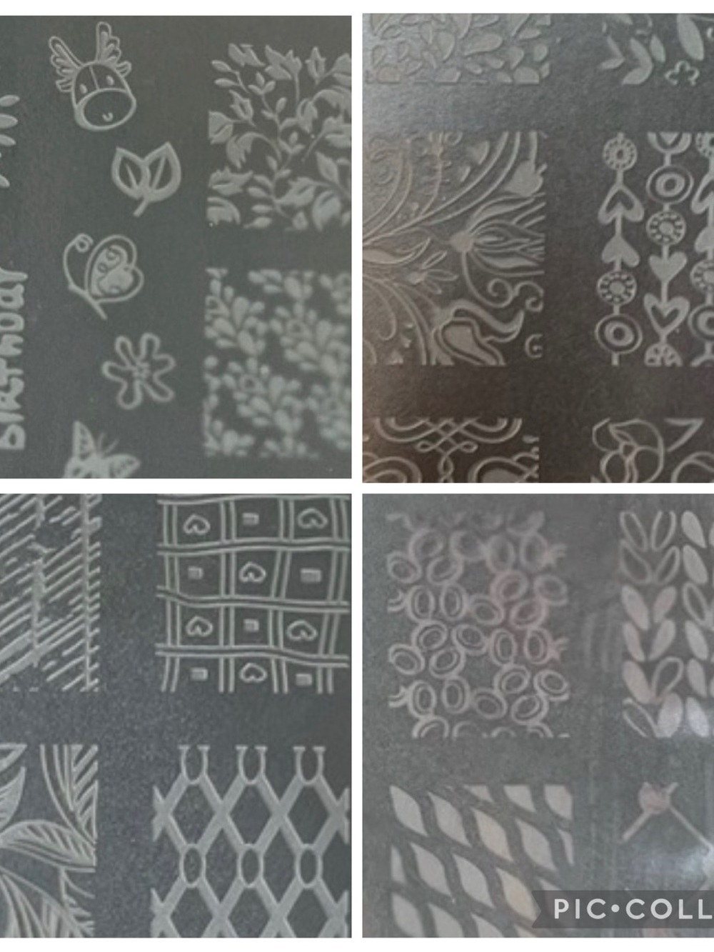 Cici & Sisi Nail Art 6 Stamping Plates & Case